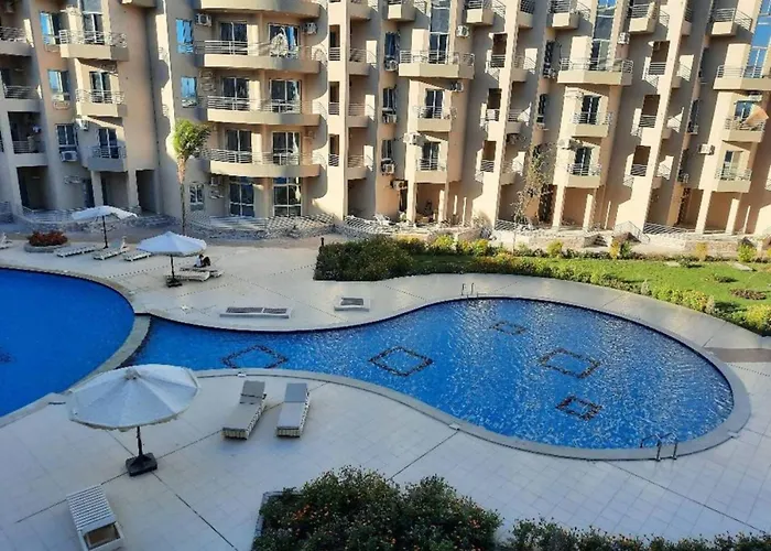10 Minutes From Airport Modern With Acces & Wifi Apartamento Hurghada